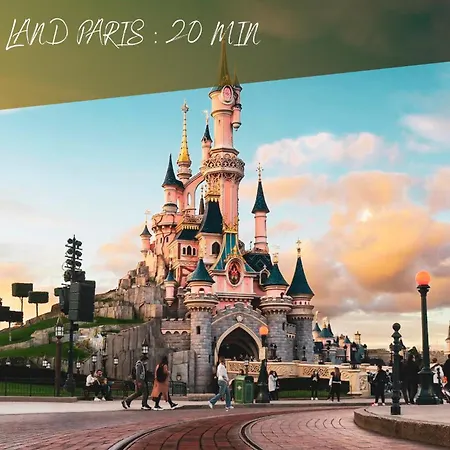 Le 72 - Bohemian Chic - 20 Min From Disneyland Paris Apartment Meaux